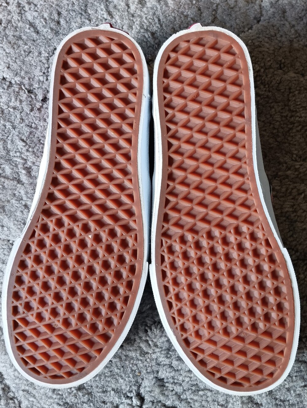 🖤 Vans Asher Checkerboard Canvas Slip on Sneakers Shoes Womens 7.5 Pink Peach - Picture 12 of 12